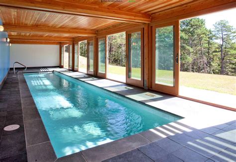 inside pool house design